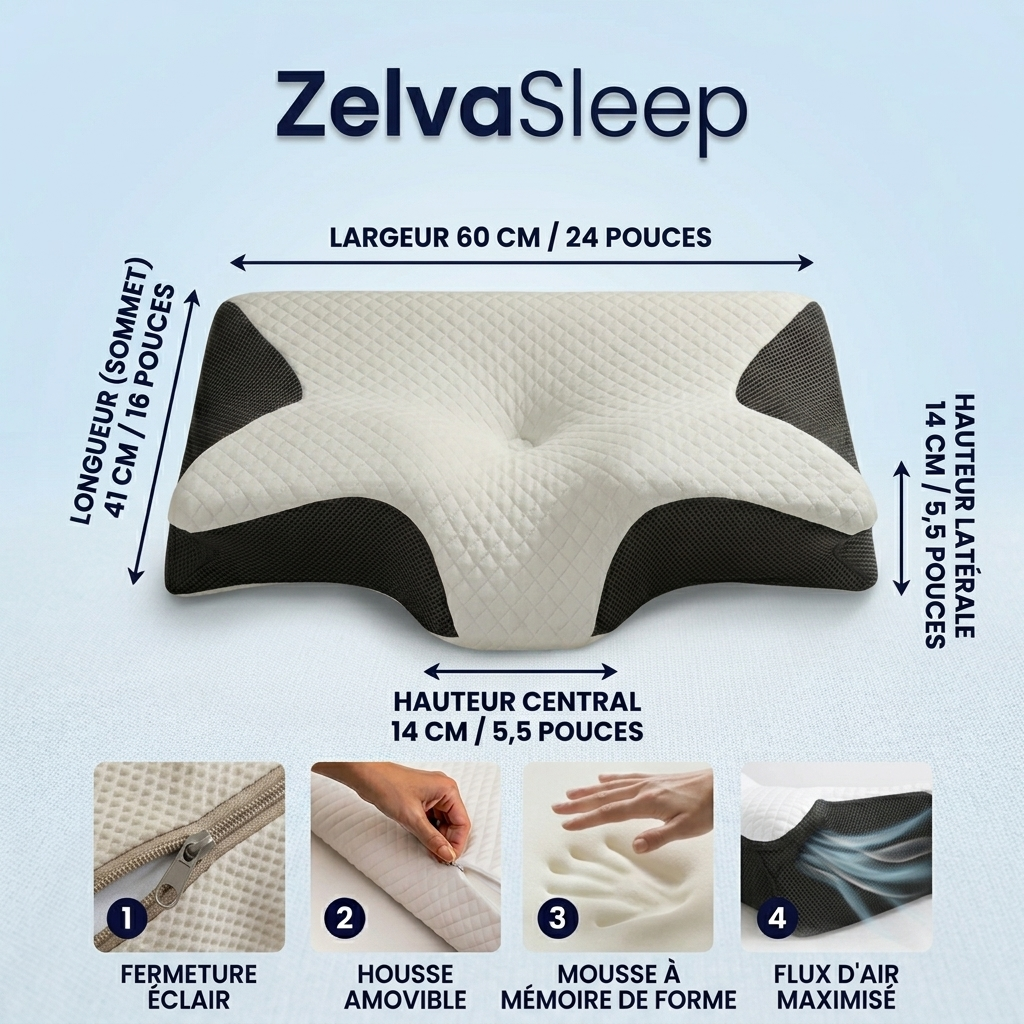 Oreiller - ZelvaSleep™